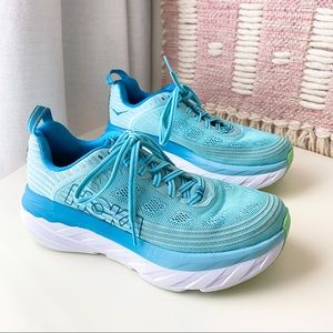 Hoka One One Bondi 6 Teal Sneakers Women’s Size 7